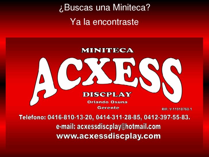 www.acxessdiscplay.com