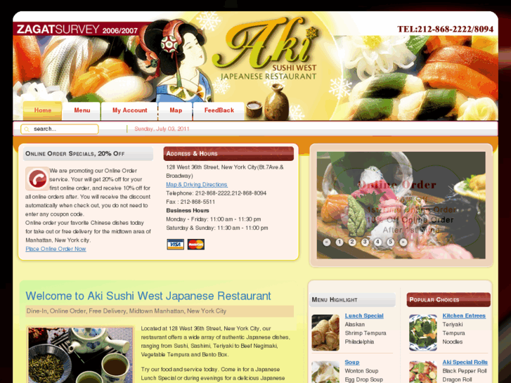 www.akisushionline.com