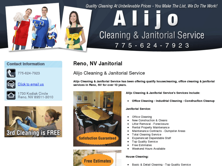 www.alijocleaning.com