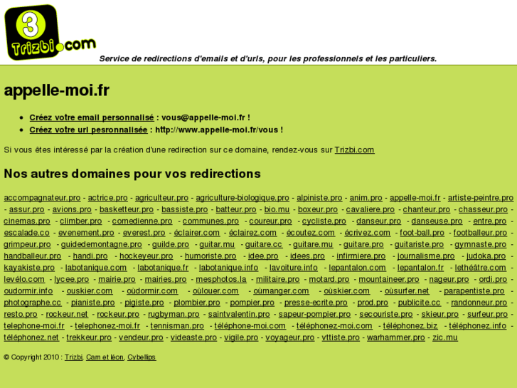 www.appelle-moi.fr