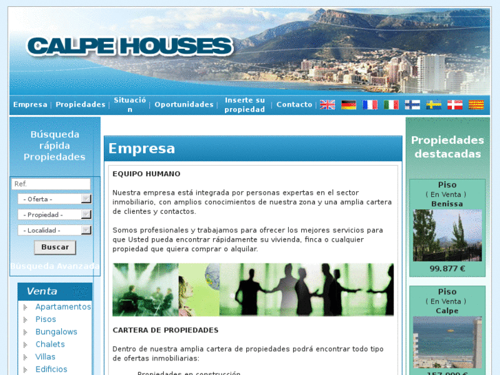 www.calpehouses.es