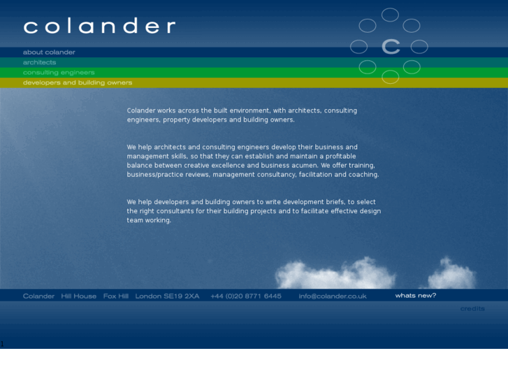 www.colander.co.uk