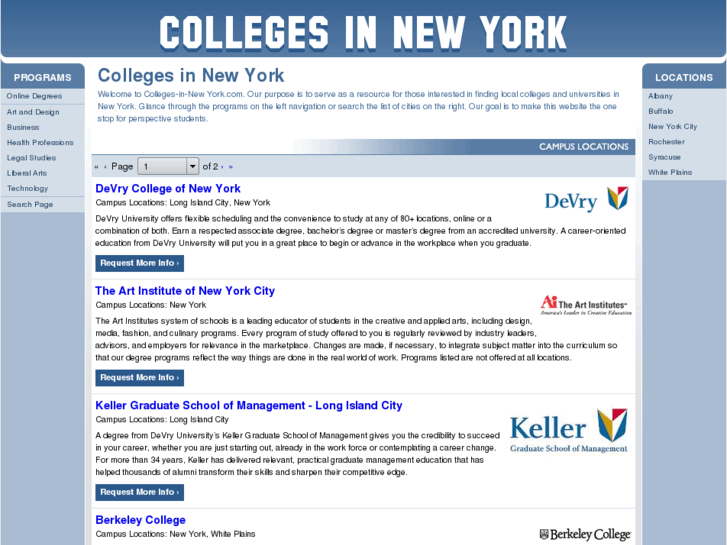 www.colleges-in-new-york.com