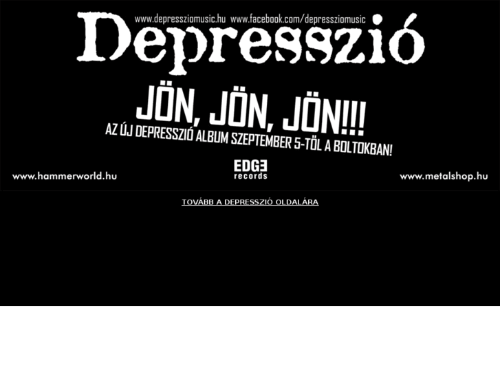 www.depressziomusic.hu