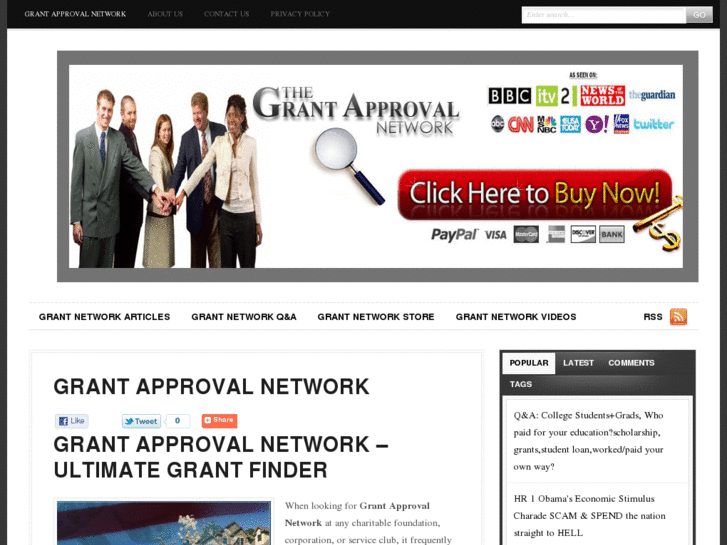 www.grantapprovalnetwork.org