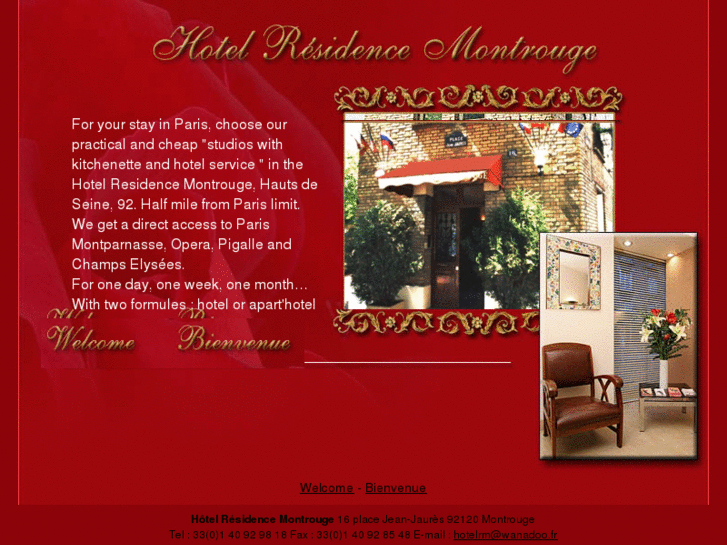 www.hotelresidencemontrouge.com