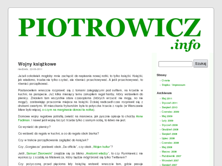 www.piotrowicz.info