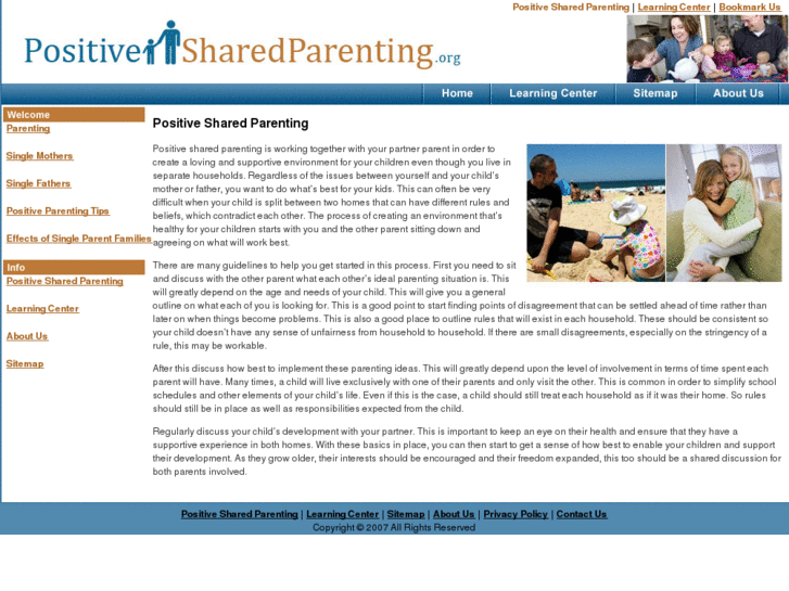 www.positivesharedparenting.org