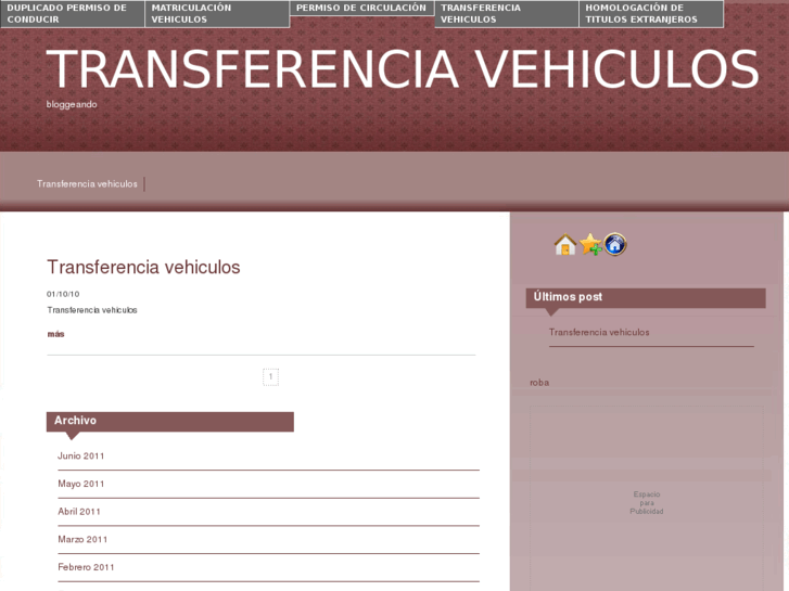 www.transferenciavehiculos.es