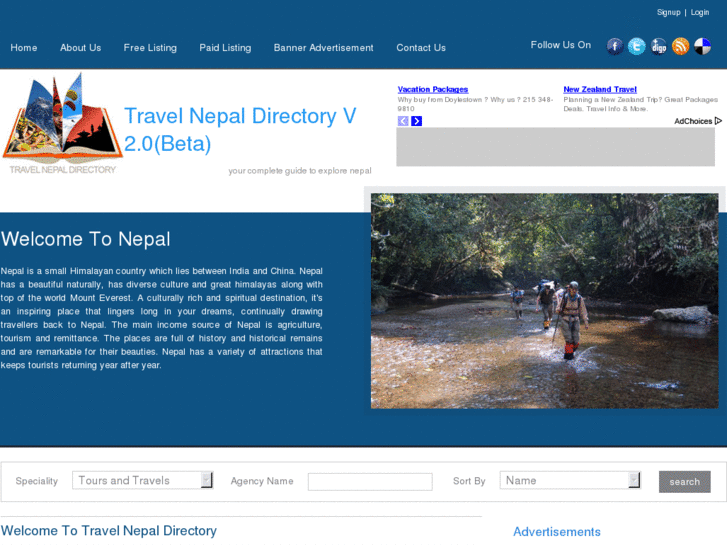 www.traveldirectorynepal.com