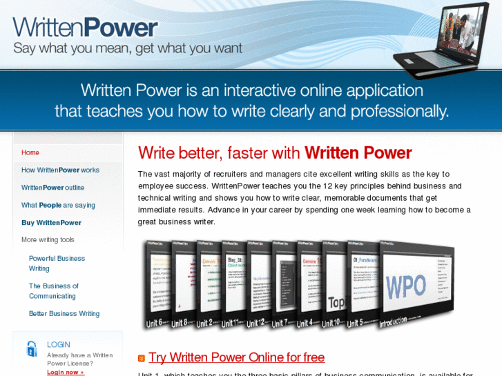 www.writtenpower.com