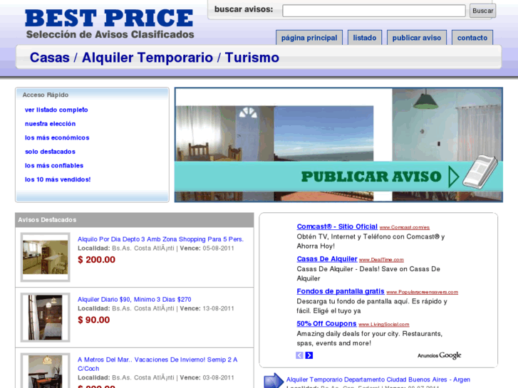 www.alquilertemporarios.com.ar