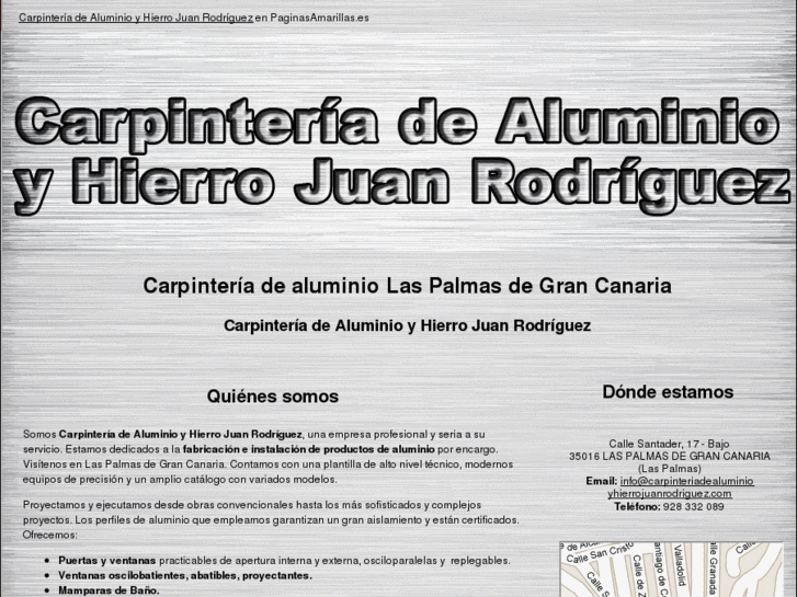 www.carpinteriadealuminioyhierrojuanrodriguez.com