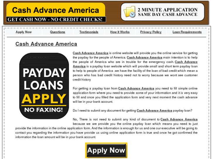 www.cash-advanceamerica.com