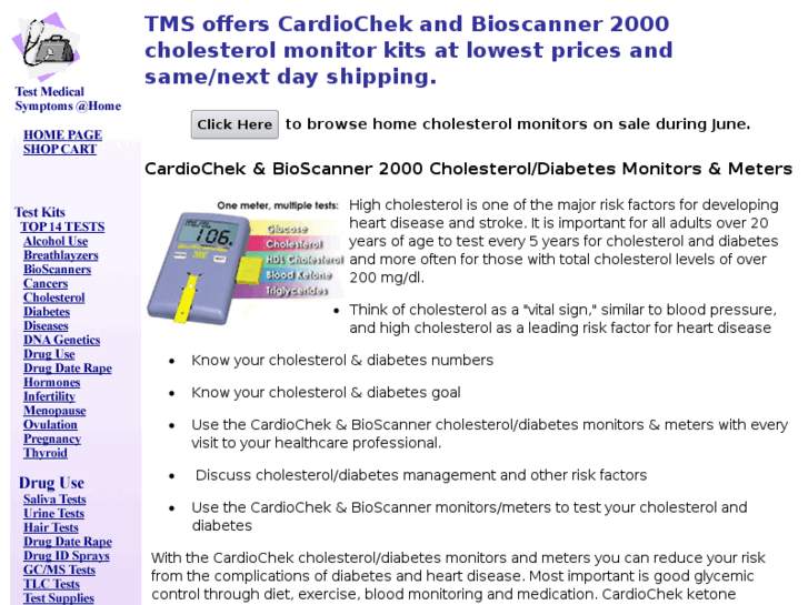 www.cholesterol-monitors-meters.com