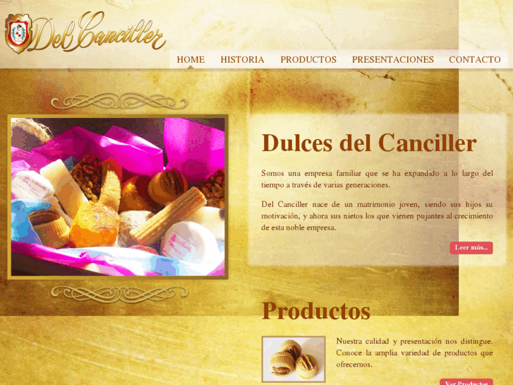 www.dulcesdelcanciller.com