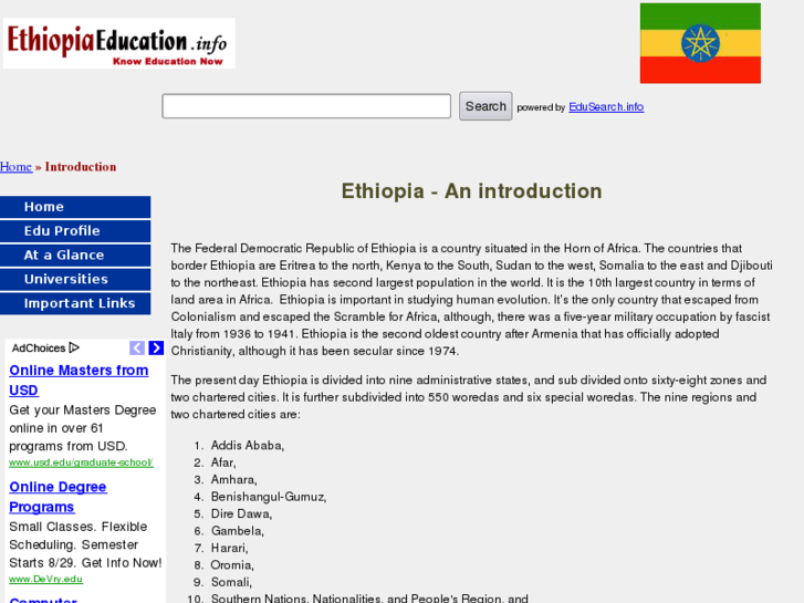 www.ethiopiaeducation.info