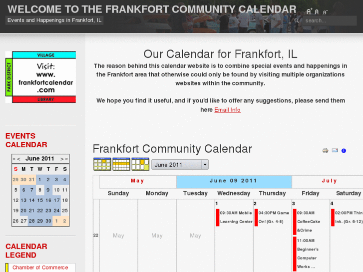 www.frankfortcalendar.com