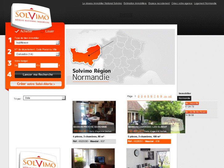 www.immobilier-normandie-solvimo.com