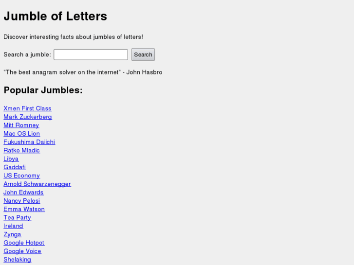 www.jumbleofletters.com