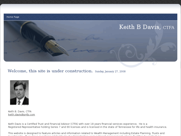 www.keithbdavis.net