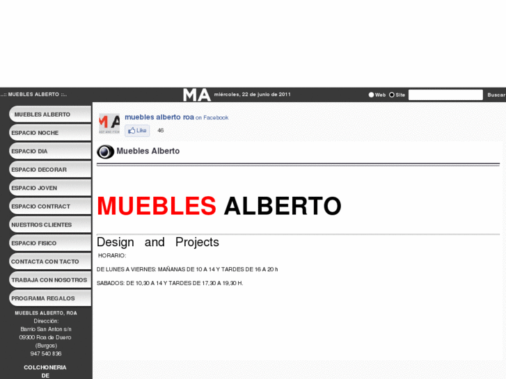 www.mueblesalbertoroa.com