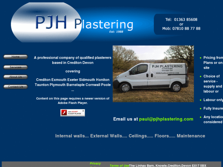 www.pjhplastering.com