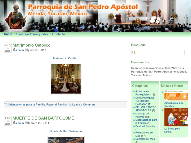 www.sanpedroapostolmerida.org