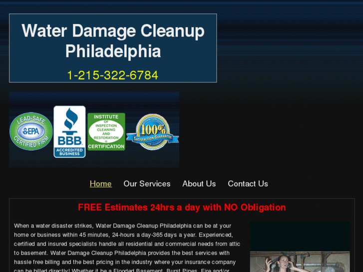 www.waterdamagecleanupphiladelphia.com