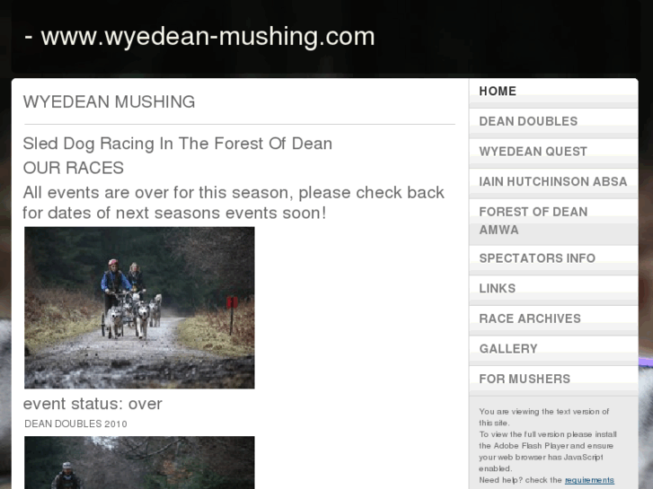 www.wyedean-mushing.com