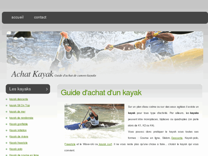 www.achat-kayak.com