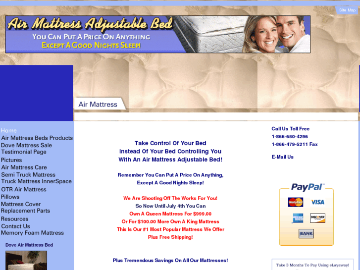 www.airmattressadjustablebed.com