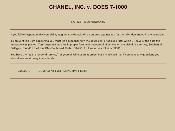 www.chaneloutlets.org