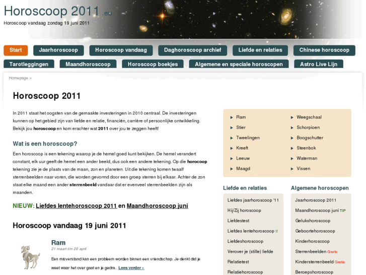 www.horoscoop2011.eu