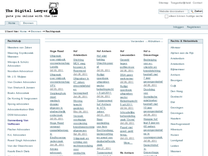 www.jurisprudentie.nl