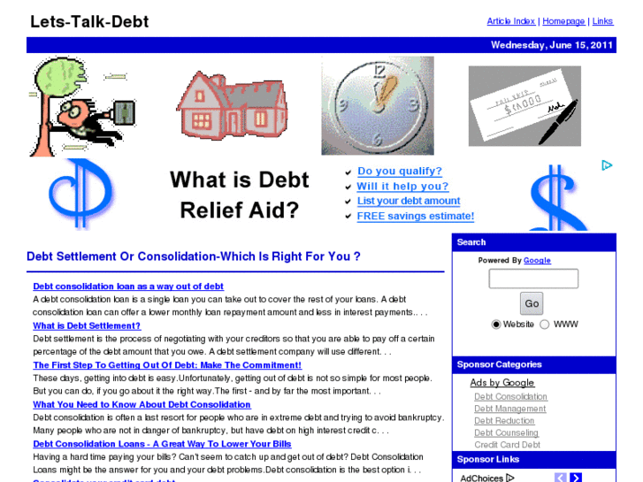 www.lets-talk-debt.com