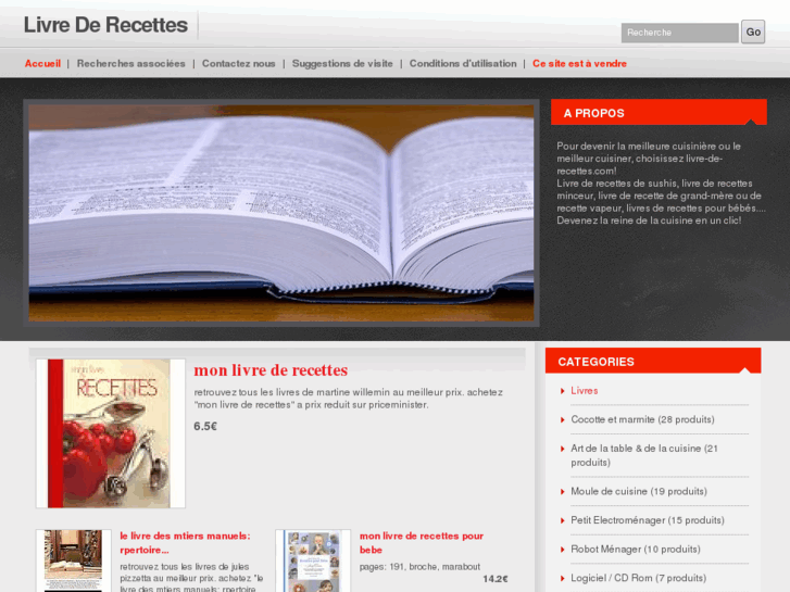 www.livre-de-recettes.fr