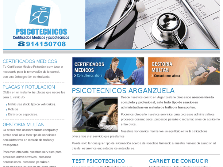 www.psicotecnicosarganzuela.es