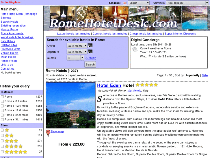 www.romehoteldesk.com