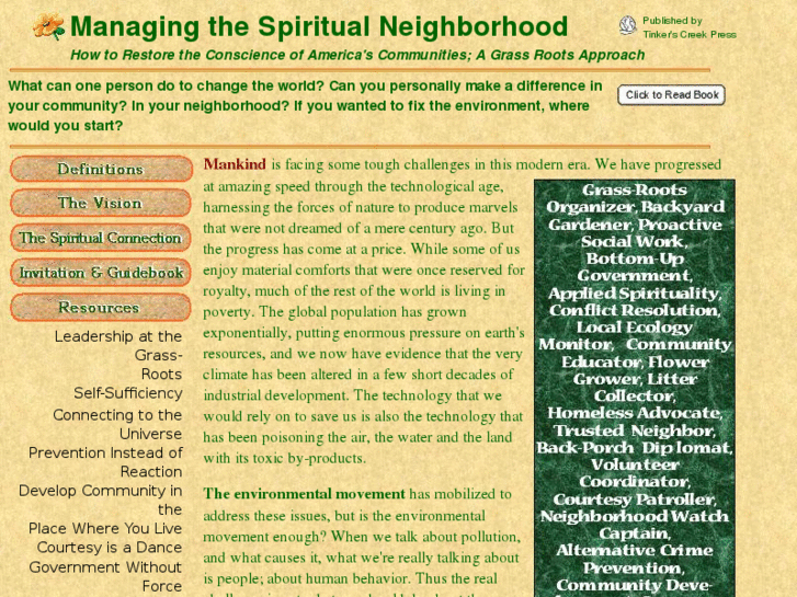 www.spiritualneighborhood.org