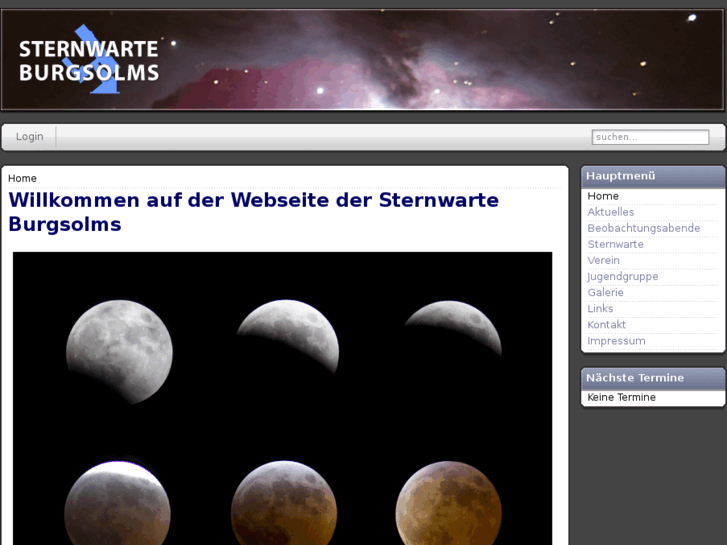 www.sternwarte-burgsolms.de