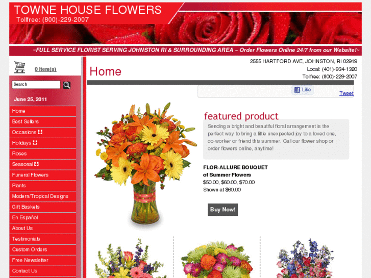 www.townehouseflowersri.com