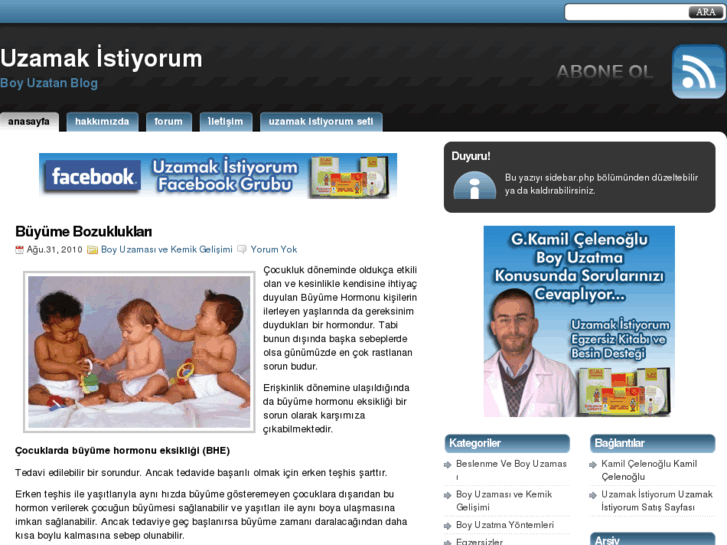 www.uzamakistiyorum.com