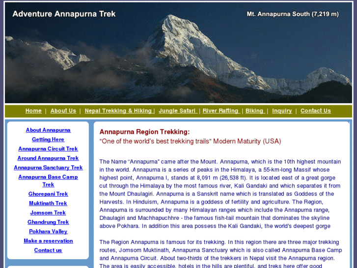 www.annapurnabasecamptrek.com