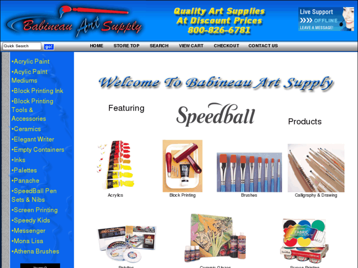 www.babineauartsupply.com