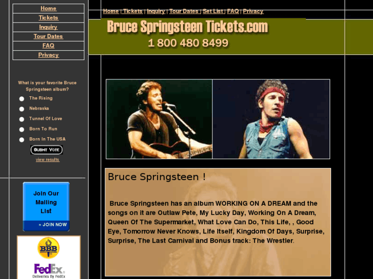 www.brucespringsteentickets.com