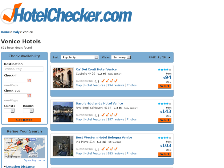 www.cheapvenicehotels.com