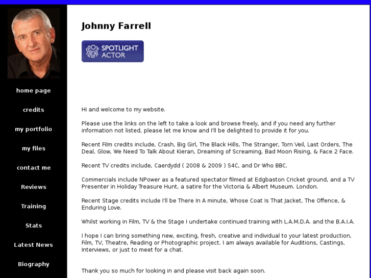 www.johnnyfarrellactor.com