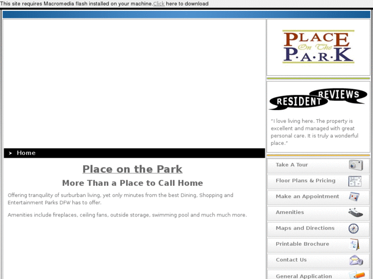 www.placeonthepark-apts.com