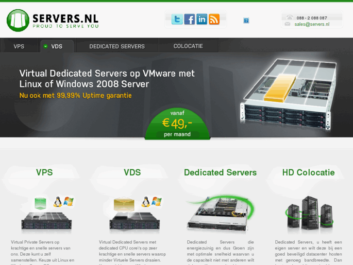 www.servers.nl